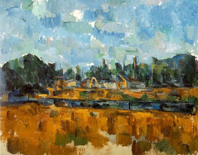 Sponde del fiume, 1904-05 da Paul Cézanne